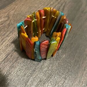 Colorful Shell Bracelet
